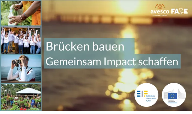 Bild: European Social Innovation and Impact Fund (ESIIF) bringt Investor*innen und Unternehmen zusammen