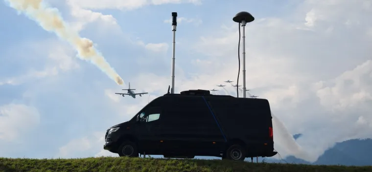 AARTOS schützte größte Airshow Europas vor illegalen Drohnen Bild: AARTOS schützte größte Airshow Europas vor illegalen Drohnen