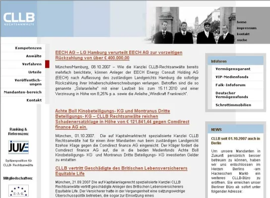 Bild: LG Hamburg verurteilt EECH AG zur vorzeitigen Rückzahlung von über 400.000 Euro