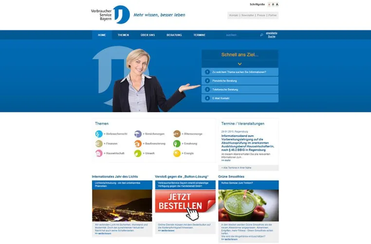 Bild: Weimer & Paulus relauncht VerbraucherService-Website