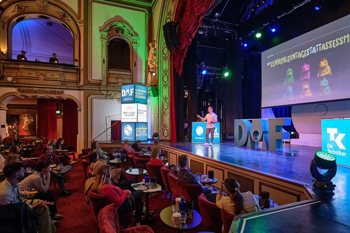 Das 11. DEUTSCHE AUSBILDUNGSFORUM findet am 19. und 20. Mai 2026 in Bad Oeynhausen statt. (© Christian Ahrens, Köln)