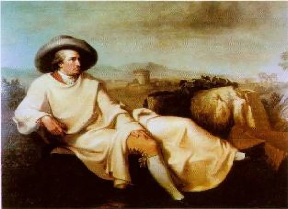 Goethe in der Campagna - 1787