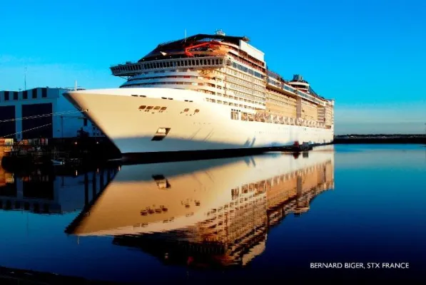 Bild: Der Countdown läuft: Noch 100 Tage bis zur Taufe der MSC Divina