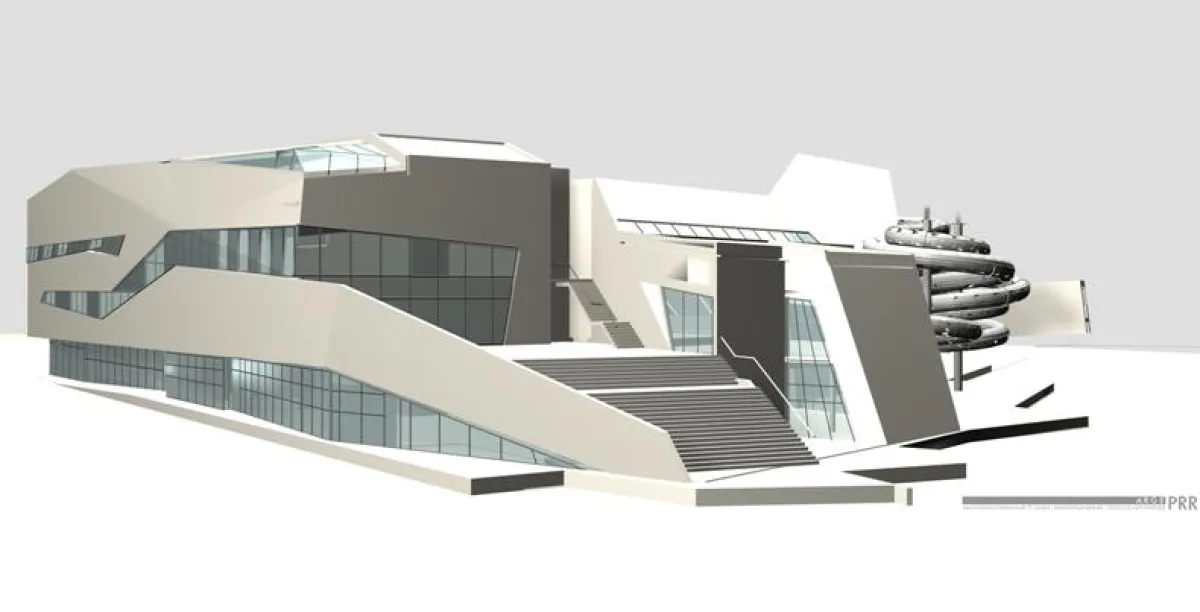 Rendering KärntenTherme Außenansicht