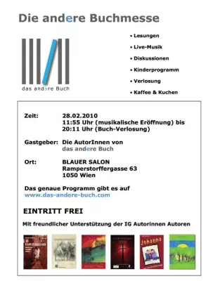 Bild: Literarische Premiere in Wien: Die erste „andere Buchmesse“