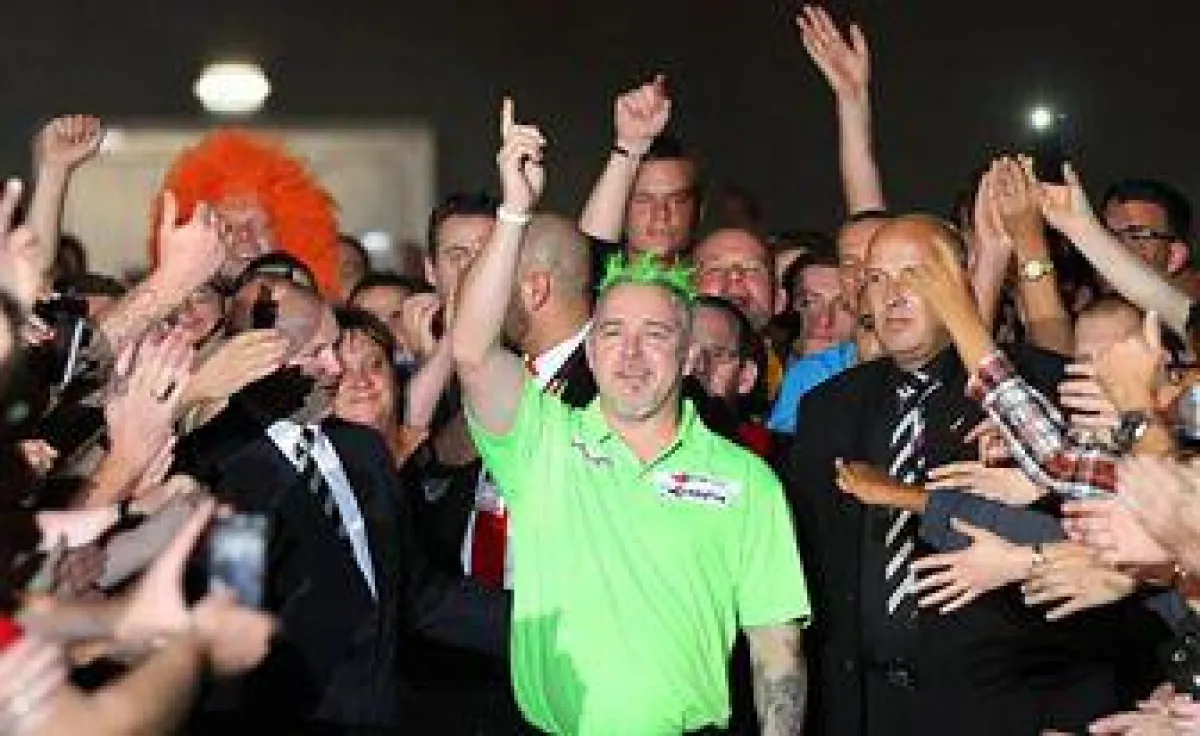 Vizeweltmeister Peter Wright
