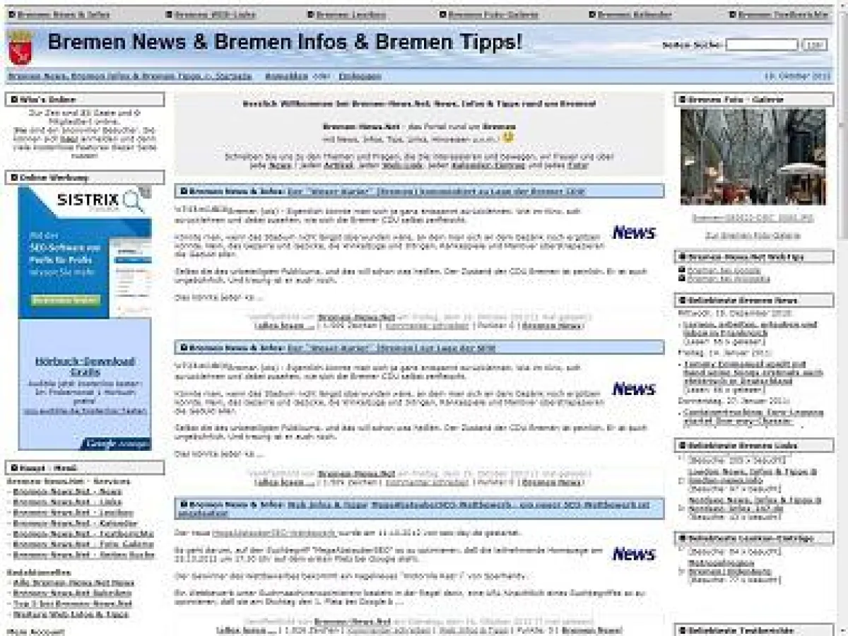 Bremen-News.Net Screenshot