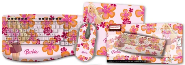 Bild: Jetzt wieder Greybusters Designtastaturen in den PLUS-Filialen - Spongebob und Barbie im Weihnachtsgeschäft