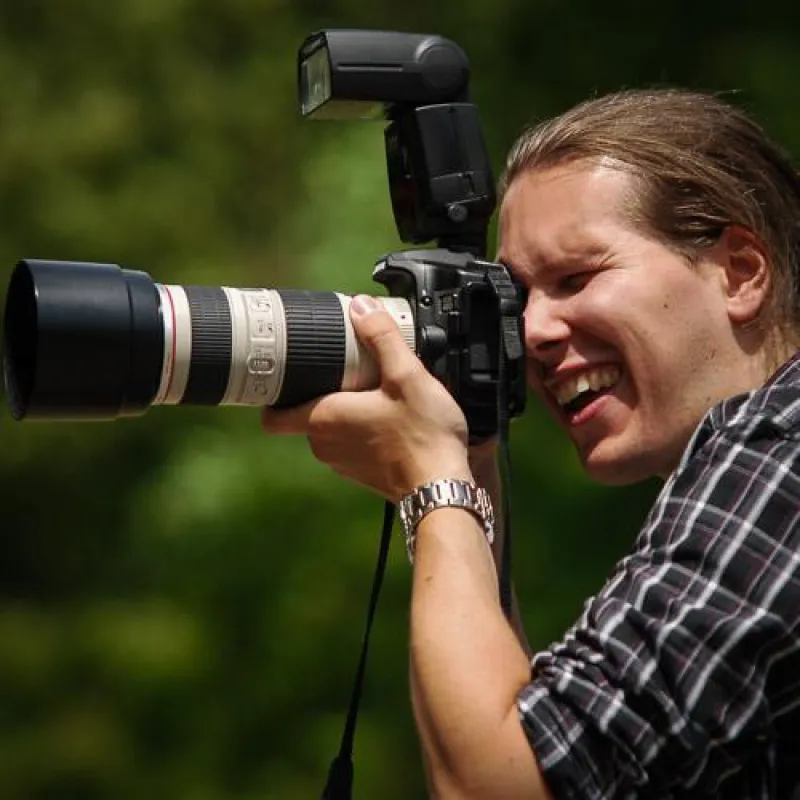 Spass beim Fotokurs