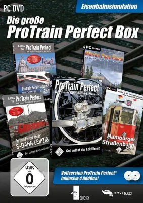Bild: Eisenbahnstrecken mit der großen Pro Train Perfect Box professionell gestalten