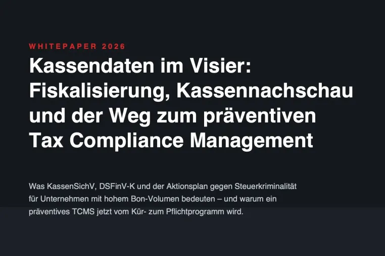 Bild: Kassennachschau ohne Vorwarnung: Gratis-Check zeigt in fünf Minuten, ob Kassendaten prüfungsfest sind