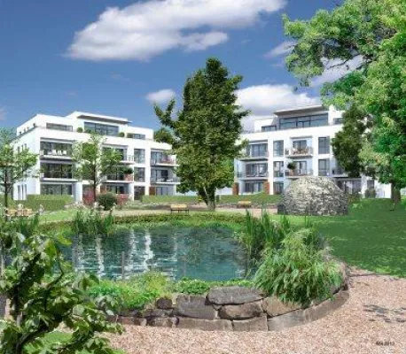 Bild: Baubeginn im Park Trillhaase