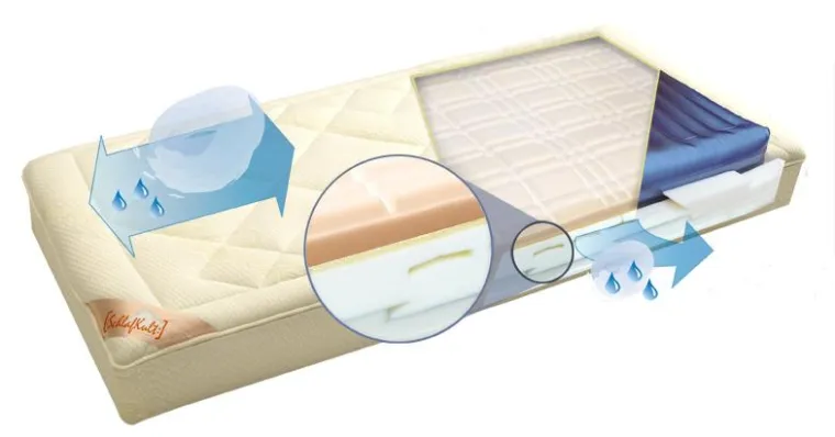 Von Rückenschullehrern empfohlen: Das luftgefederte Schlafsystem CAIRONA Bild: Von Rückenschullehrern empfohlen: Das luftgefederte Schlafsystem CAIRONA