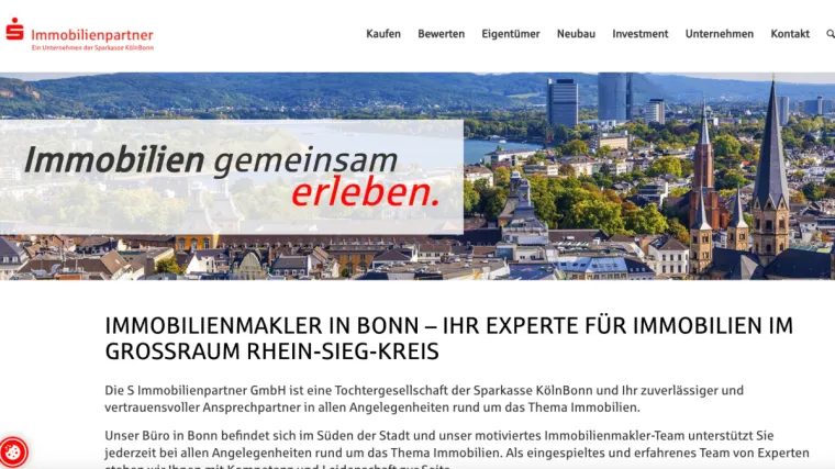 Bild: S Immobilienpartner - Immobilienmakler Bonn