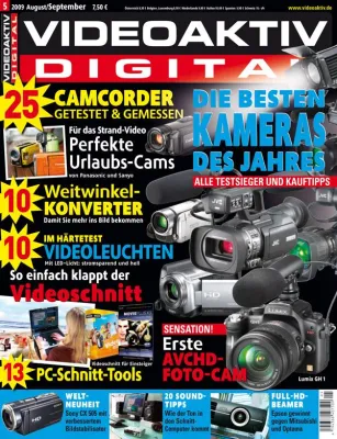 Camcorder auf Tauchstation - Wasserdichte Urlaubskameras in der VIDEOAKTIV Ausgabe 5/2009 iim Test Bild: Camcorder auf Tauchstation - Wasserdichte Urlaubskameras in der VIDEOAKTIV Ausgabe 5/2009 iim Test
