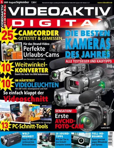 Bild: Camcorder auf Tauchstation - Wasserdichte Urlaubskameras in der VIDEOAKTIV Ausgabe 5/2009 iim Test