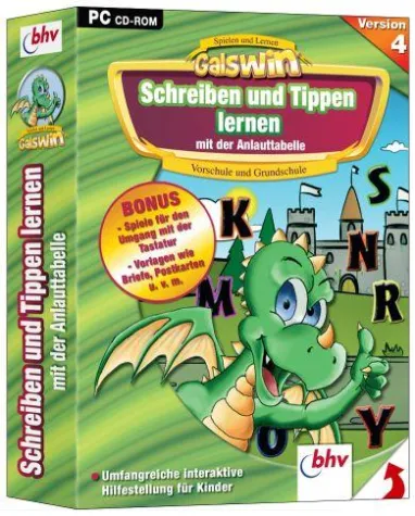 Bild: Mit Galswin spielend leicht Schreiben und Tippen lernen