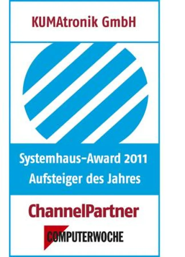 Auszeichnung: Aufsteiger des Jahres 2011