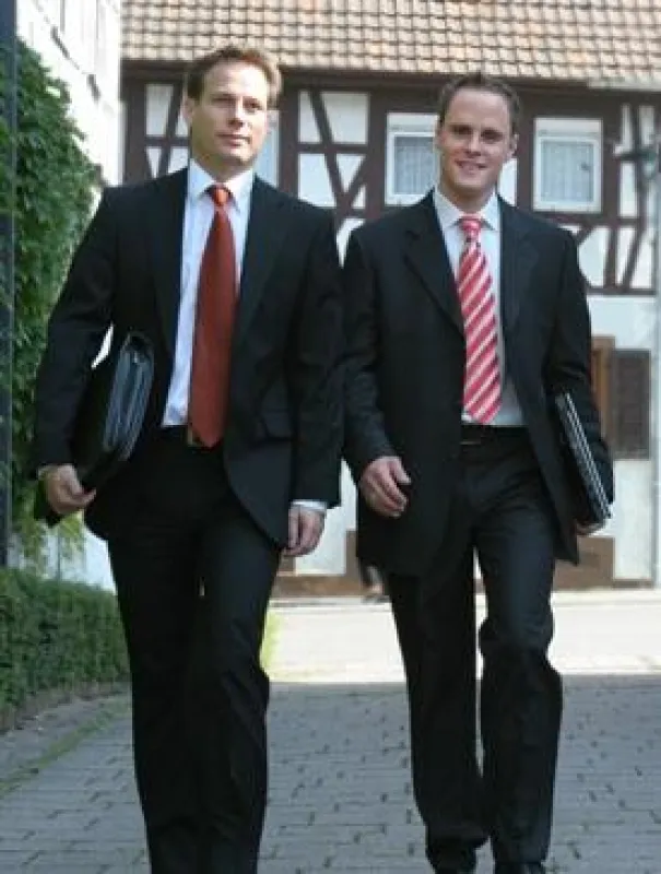 Geschäftsführer Jürgen Schwarz und Andreas Krych