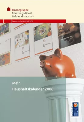 Bild: Geld sparen mit dem kostenlosen Haushaltskalender 2008