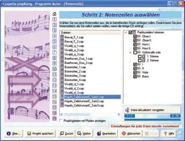 Bild: capella playAlong - Begleitensemble für zu Hause