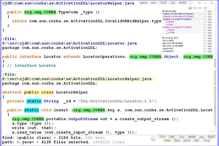 Depeche View - Neues Textsuche Tool zeigt den Inhalt tausender Dateien in einem Fenster Bild: Depeche View - Neues Textsuche Tool zeigt den Inhalt tausender Dateien in einem Fenster
