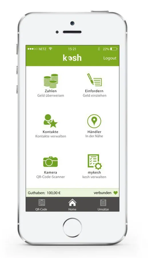 Mobile Payment kesh kann jetzt in Drittanbieter-Applikationen angebunden werden