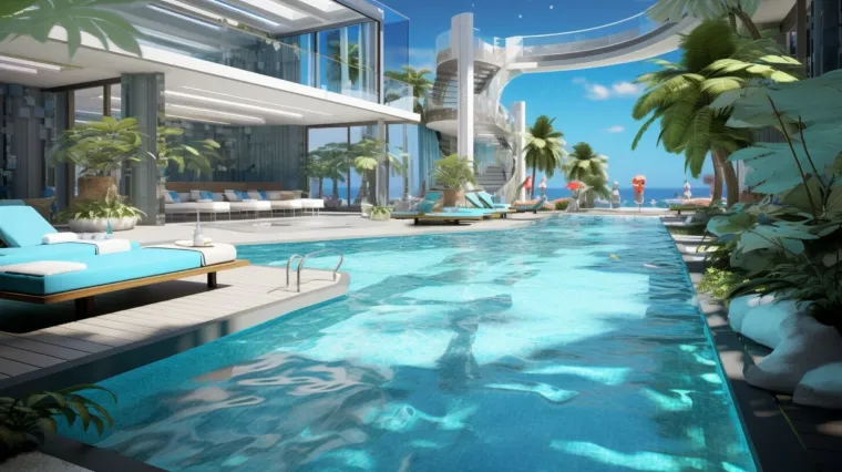 Bild: Sommer Urlaubstrend 2023 - Hotel mit eigenem Swim-Up-Zimmer entdecken