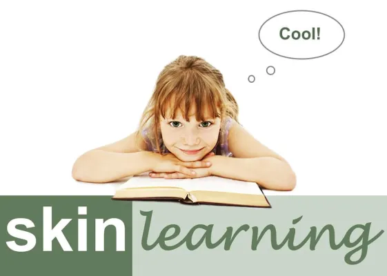Bild: Lernen über die Sommerferien leicht gemacht mit skinlearning.