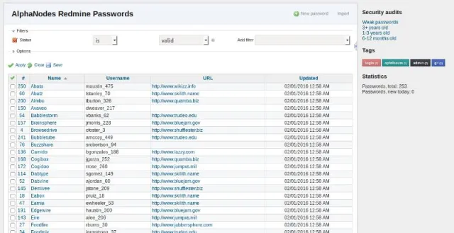 Bild: Zentrale Passwortverwaltung für Projekt Teams