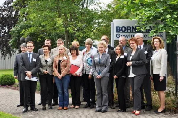 Bild: Politik nimmt Notiz vom rasant steigenden Exportgeschäft der Bornemann Gewindetechnik GmbH & Co KG