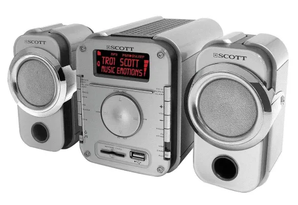 Bild: SCOTT Audiosystem RDX 25 – Voller Sound und chices Gehäuse