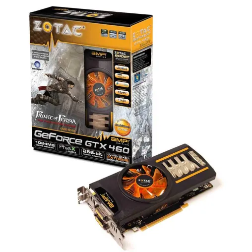 Neue ZOTAC® GeForce® GTX 460 AMP!® Edition bietet hohe Taktraten und damit höchste Leistungsfähigkeit Bild: Neue ZOTAC® GeForce® GTX 460 AMP!® Edition bietet hohe Taktraten und damit höchste Leistungsfähigkeit