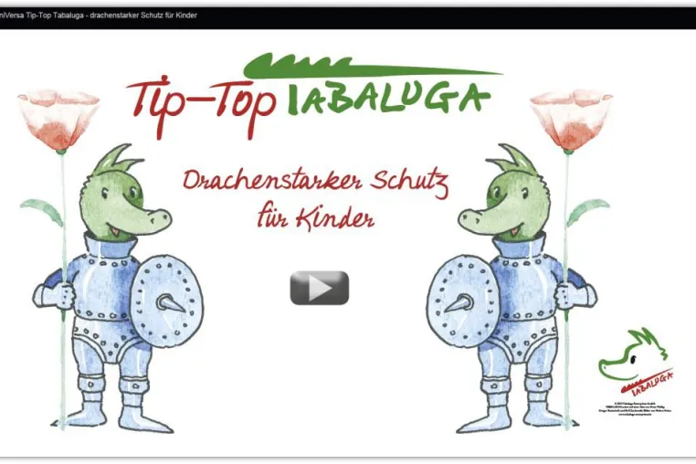 Bild: Kindervorsorge verständlich erklärt: Neues Video zu Tip-Top Tabaluga