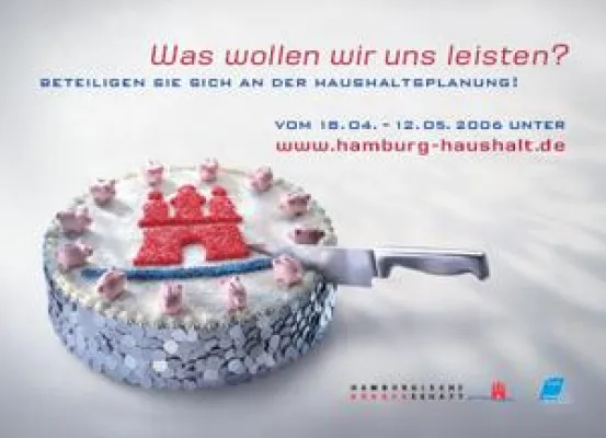 Bild: Was können wir uns leisten? Hamburger werden im Internet zu Haushaltspolitikern