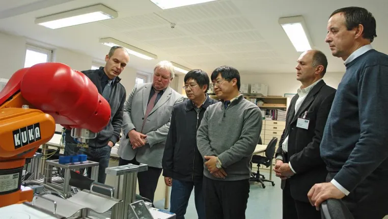 Bild: Delegation Chinesisch-Deutscher Hochschule in Shanghai besucht Hochschule Harz