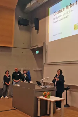 Bild: Chance Arbeit: Mutmachgeschichten und Methoden