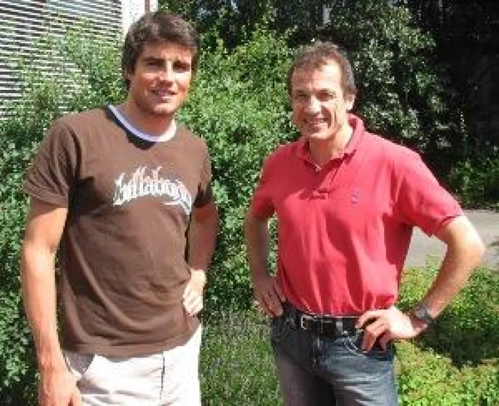 Roth-Sieger Göhner und Dr. Wolfgang Feil