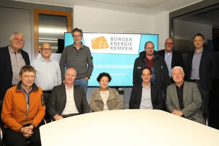 Bild: Gründung der Bürgerenergie Kempen - Startschuss für die Energiewende in Bürgerhand