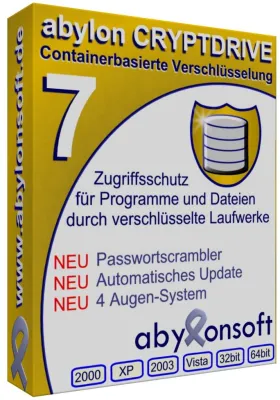 Bild: abylon CRYPTDRIVE von abylonsoft - Neue Version 7.0 mit Anti-Keyloggerfunktionen