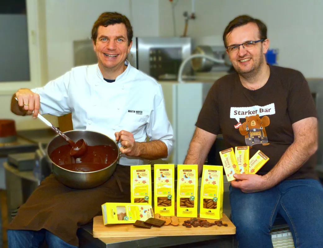 Martin Bräuer und Martin Mayer ? zwei, die sich gefunden haben, um ?Gute Laune? zu verbreiten.