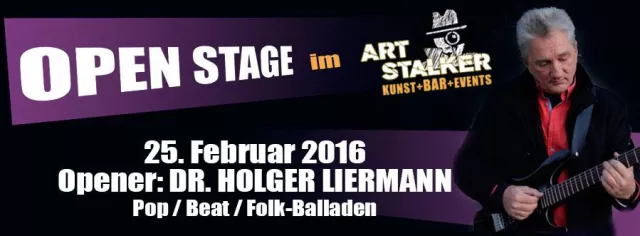 Bild: Open Stage - Opener: Dr. Holger Liermann