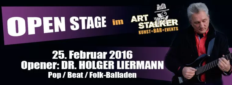 Bild: Open Stage - Opener: Dr. Holger Liermann