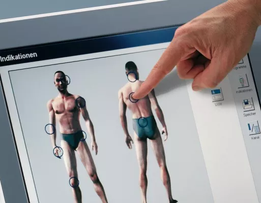 Bild: Zimmer MedizinSysteme präsentiert Neuentwicklung bei physikalischen Therapiegeräten