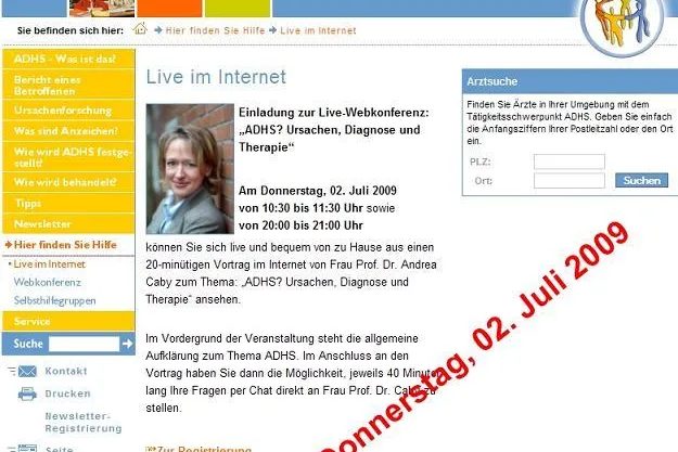 Bild: „ADHS? Ursachen, Diagnose und Therapie“
