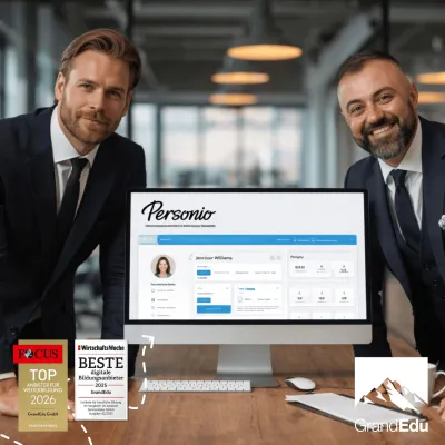 Bild: GrandEdu positioniert sich als Bildungspionier und bietet erstmals Personio Weiterbildung an