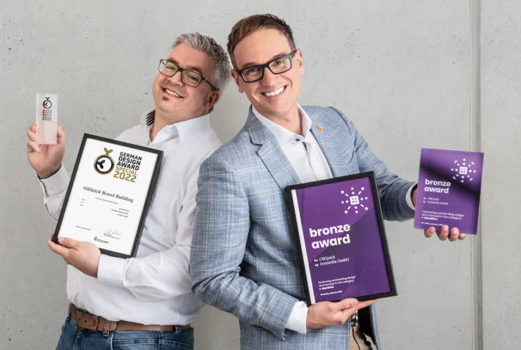 Bild: trumedia gewinnt International Creative Media Award und German Design Award 2022