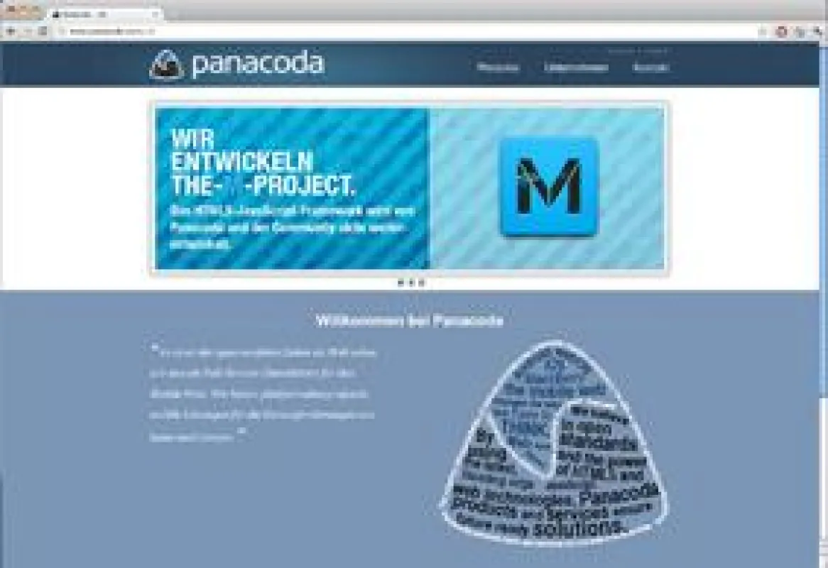 Panacoda betreibt das Mobile Framework The-M-Project, entwickelt Softwarewerkzeuge und betreut Unternehmen im Bereich Mobile Web D