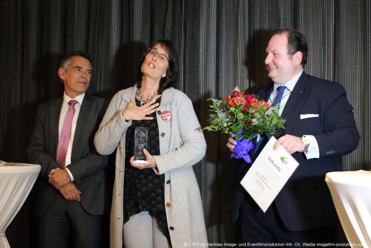 Strahlende Siegerin: Sandra Kuhn-Krainick