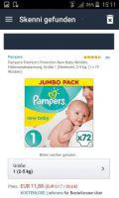 Bild: Skenni - Shopping App mit NFC und Barcode Funktion, Nachbestellung auf Amazon